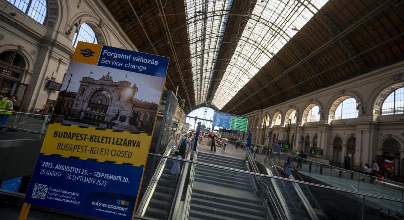 Expresszvillamost indít a BKK a Keleti Pályaudvar felújítása miatt