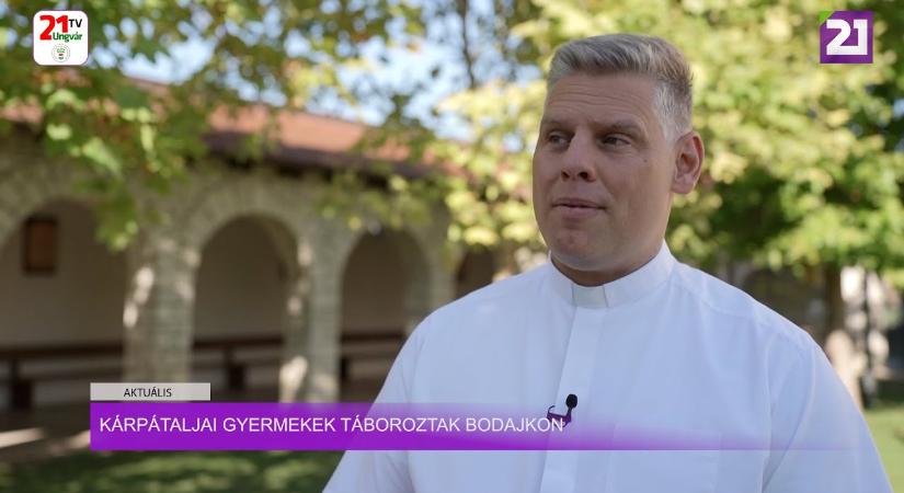 Aktuális (2025.08.22) - Kárpátaljai gyermekek táboroztak Bodajkon (videó)