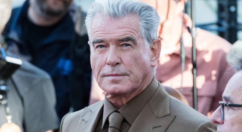 Pierce Brosnan 27 éves unokája szőke bombázó: Isabellával pózolt együtt a vörös szőnyegen