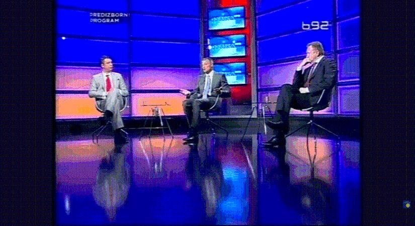 Ekkor vett részt Vučić utoljára nyilvános tévévitán