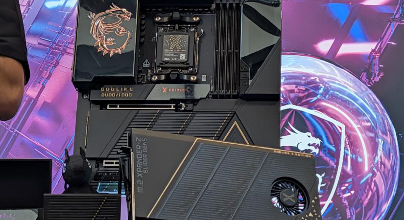 Gamescom 2025: Limitált szériás Godlike X lap és más finomságok az MSI-nél