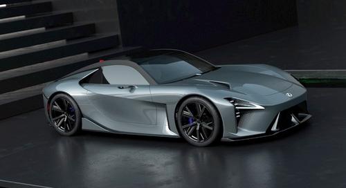 A Lexus futurisztikus sportautókoncepciót leplezett le