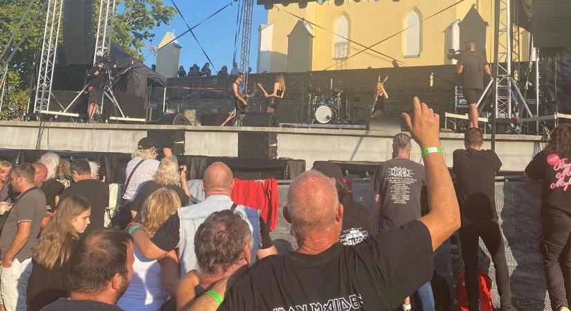 A győri RockMilady nyitotta a sitkei rockfesztivált, holnap jön a Lord a soproni Pohl Mihállyal