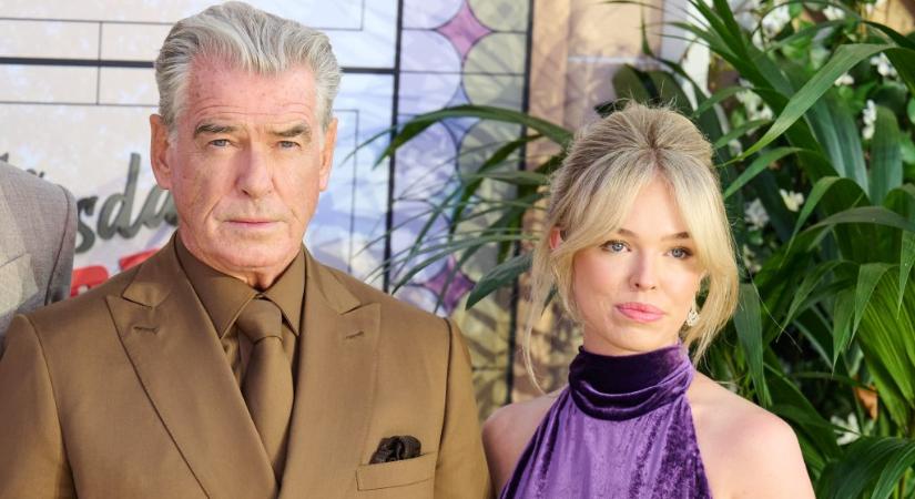 Pierce Brosnant az unokája, Isabella is elkísérte új filmjének premierjére – ritkán mutatkoznak együtt