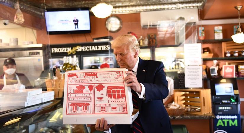 Washington ostroma: Trump pizzát vitt a rendőröknek, a Nemzeti Gárda tagjainak közben megengedték a fegyver viselését a fővárosban