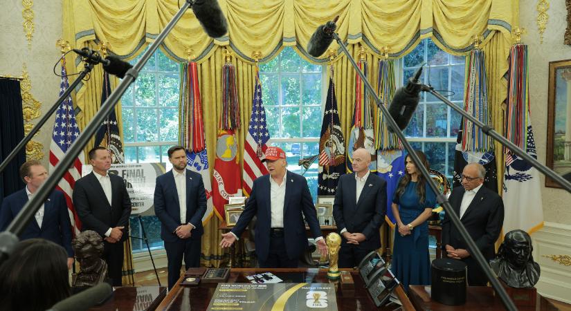 Donald Trump jelentette be a nagy hírt a labdarúgó-világbajnokságról