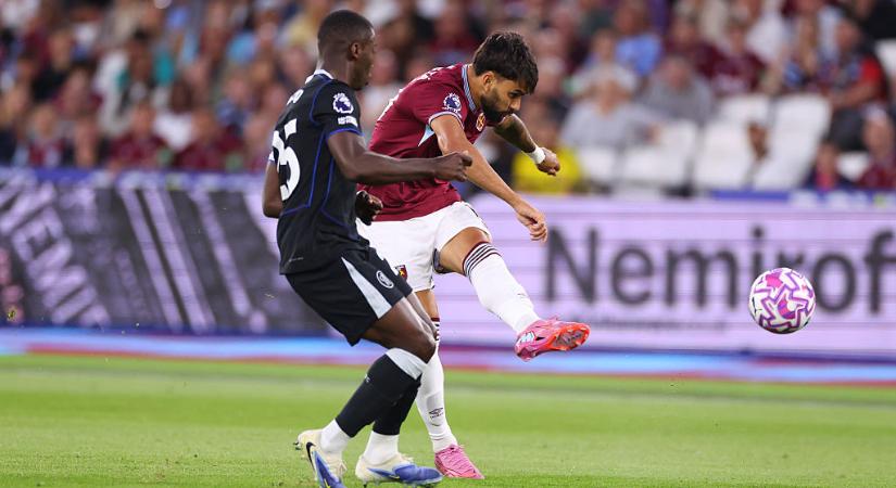 VIDEÓ: Lucas Paqueta hatalmas gólt akasztott a Chelsea-nek