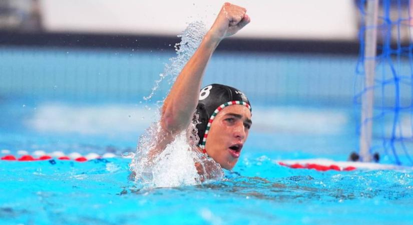 Hiába Benedek Mór szédületes játéka, kikapott az Eb-negyeddöntőben az U18-as pólócsapat