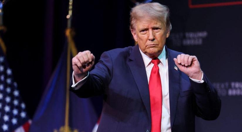 Donald Trumpot egyre népszerűbbé teszik a béketörekvései