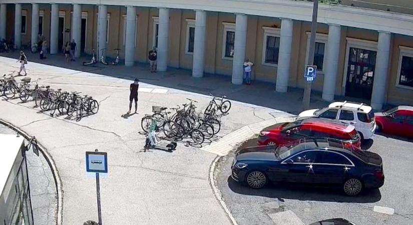 Kamera buktatta le a biciklitolvajokat