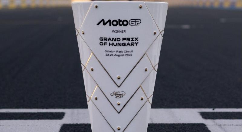 Íme, a MotoGP Magyar Nagydíjának Herendi-trófeái – fotók!