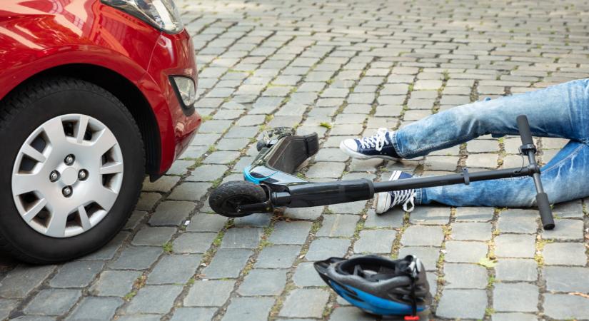 Brutális sérüléseket okozhatnak az e-rollerek: nem is kell hozzá nagy esés, ennyi is elég