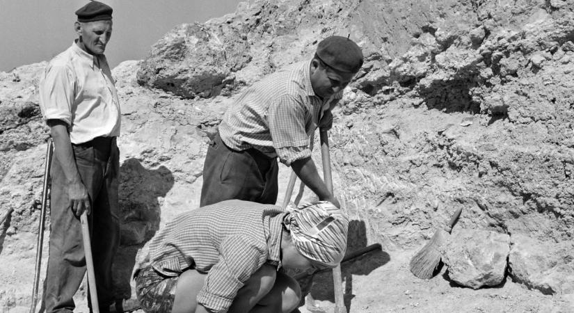 Épp 60 éve találták meg a Vértes legöregebb emberét, Samut - retro fotók