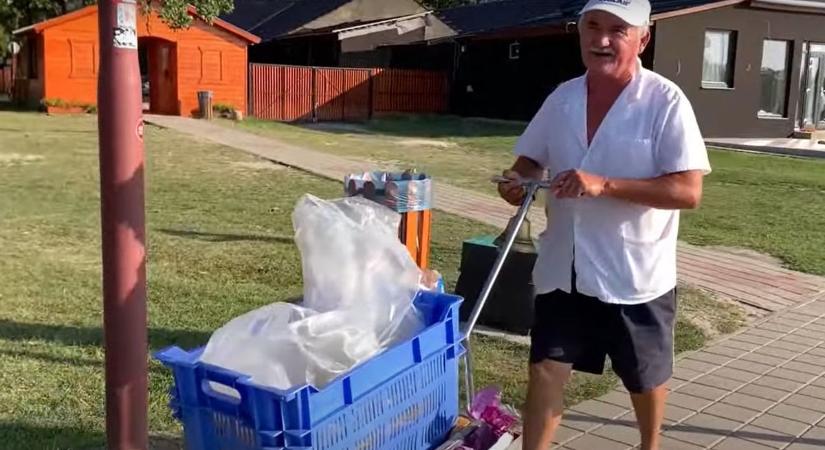 „Hosszú csövű, édes, finom!” – a Szelidi-tó kedvenc kukoricaárusa 40 éve csal mosolyt az arcunkra