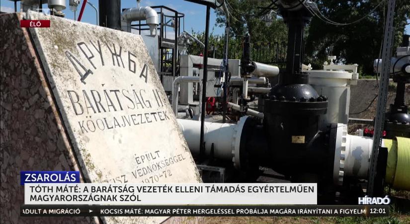 A Barátság vezeték elleni támadás célja egyértelműen nyomásgyakorlás Magyarország ellen  videó
