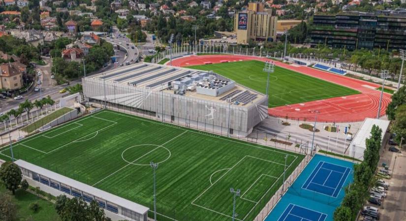 Minden budapesti használhatja a Testnevelési Egyetem megújult pályáit