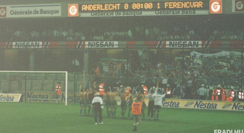Bajnokok Ligája: 30 éve írt történelmet a Ferencváros