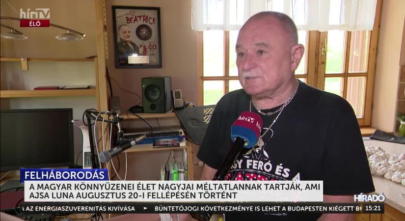 Nagy Feró: Lázítás, és egyfajta szánalom, amit Ajsa Luna az előadásában képviselt  videó