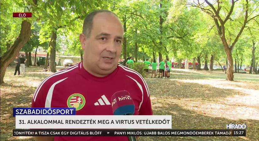Immáron 31. alkalommal rendezték meg a Virtus Vetélkedőt  videó