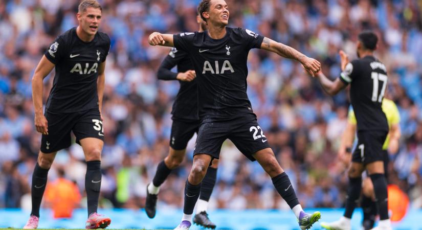A Tottenham idegenben adott pofont a Manchester Citynek