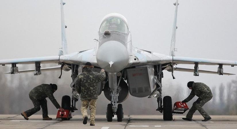 Lezuhant egy ukrán MiG-29-es vadászgép, a pilóta meghalt