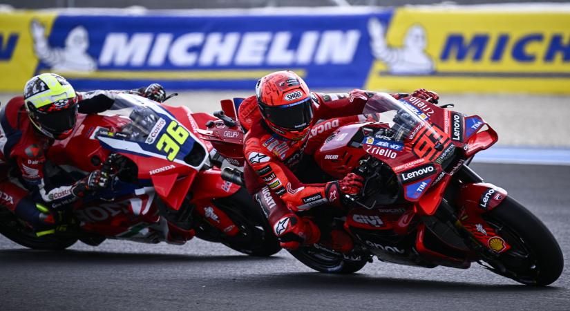 A hatszoros világbajnok Marc Márquez nyerte a Magyar Nagydíj sprintfutamát