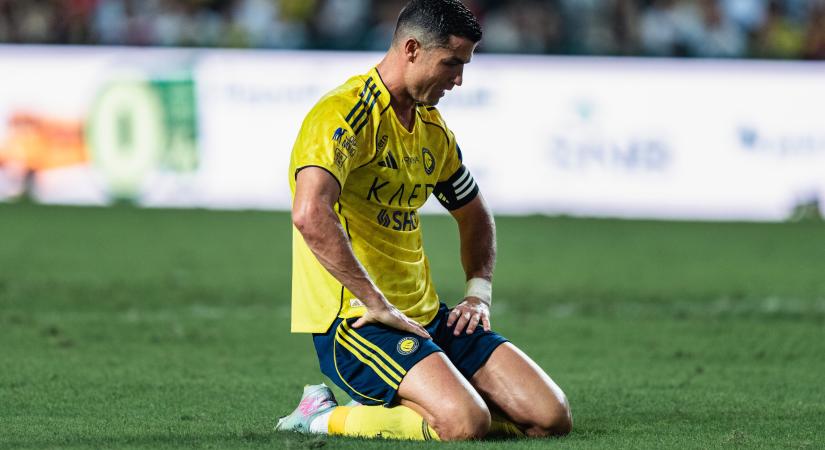 Trófea helyett ismét csak a csalódás jutott Ronaldo számára