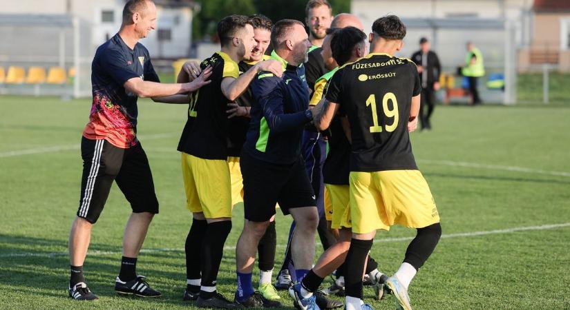 Mol Magyar Kupa: Berki Péter 93. percben lőtt gólja továbbjutást ért a Füzesabony SC-nek