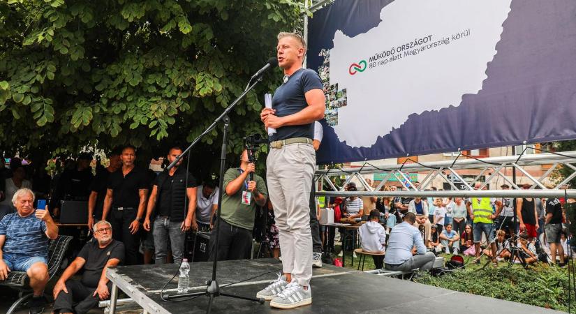 Napraforgóval érkezett egy tiszás szimpatizáns, máris ízelítőt kapott Magyar Péter szeretetországából