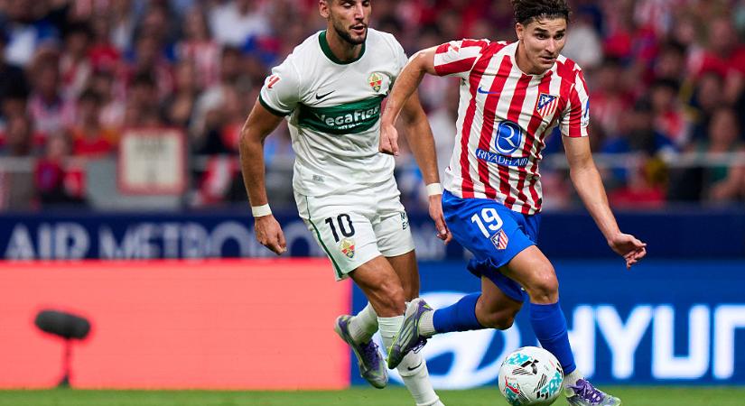 La Liga: az Atlético Madrid csak egy döntetlent tudott összehozni az Elche ellen – videóval