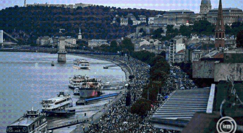MTÜ: csaknem 800 ezren vettek részt a Szent István napi ünnepségeken Budapesten