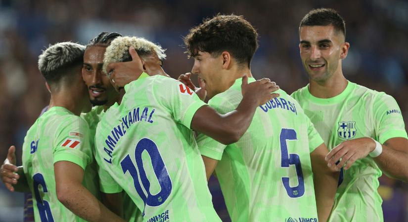 La Liga – Fordított a Barcelona a Levante vendégeként