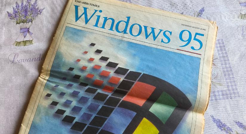 Boldog születésnapot! Ma 30 éve jelent meg a Windows 95