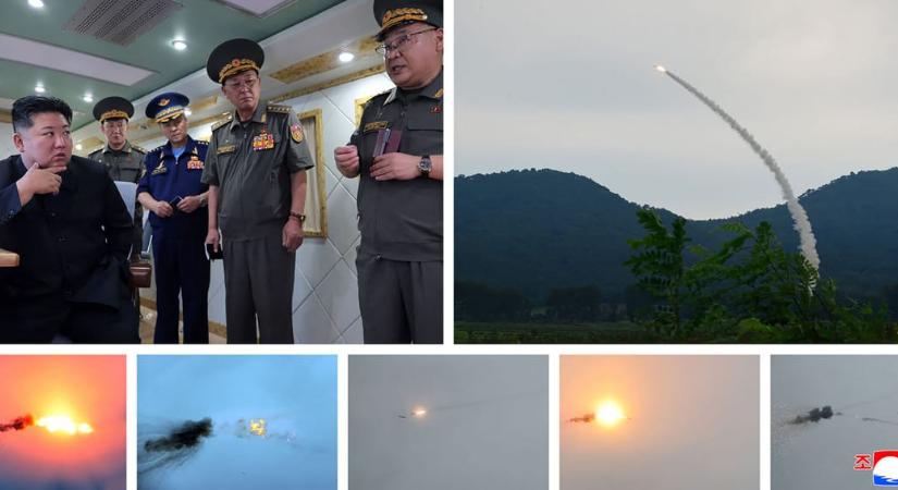 Szöul figyelmeztető lövései után új légvédelmi rakétákat tesztelt Észak-Korea