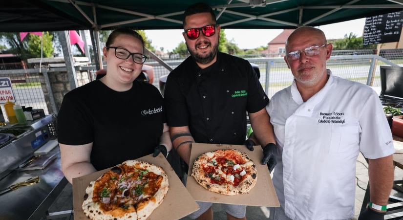 Ilyen pizza különlegességekkel érkezett Nyúlra az országos hírű séf - fotók, videó