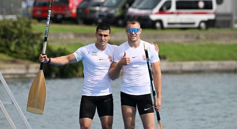 Világbajnoki bronzérmes a paksi Kollár-Juhász kenu páros!