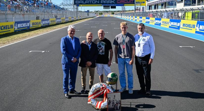 MotoGP: magyar legendára emlékeztek a Balaton Parkban