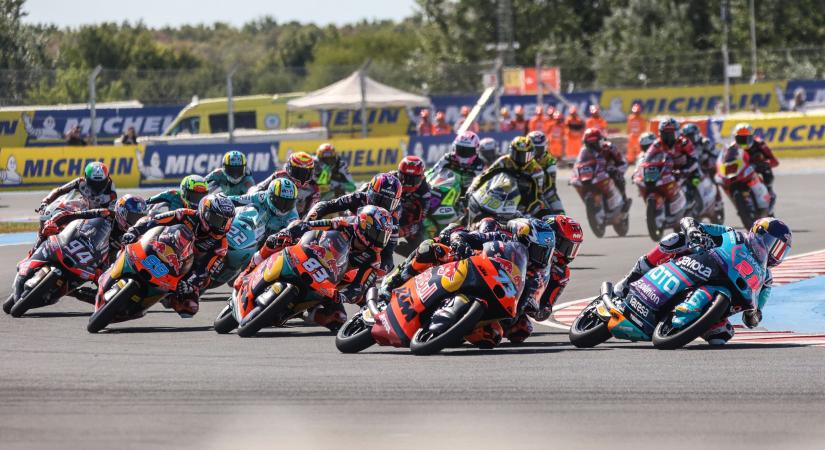 Kiélezett futamok a gyorsaságimotoros-világbajnokság Magyar Nagydíján