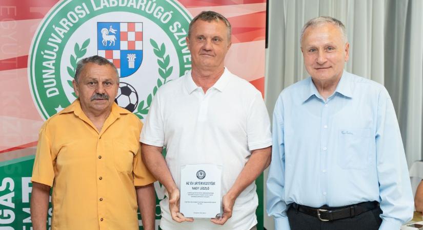 Az év játékvezetője szívvel és lélekkel dolgozik a dunaújvárosi sportért