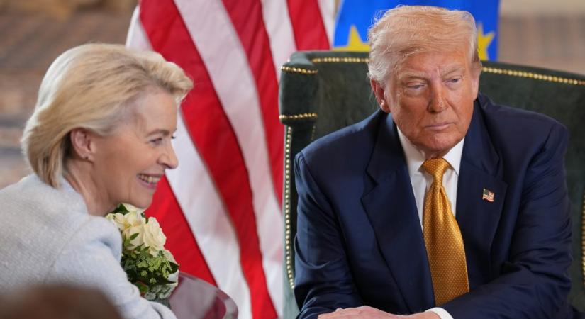Von der Leyen a védelmébe vette az amerikaiakkal kötött vámmegállapodást, bár elismerte, hogy az nem tökéletes
