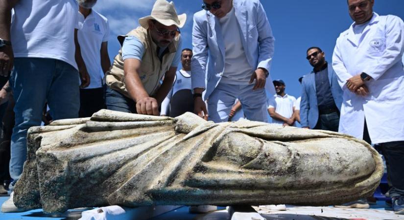 Rengeteg jó állapotú műkincset hoztak a felszínre Egyiptomban