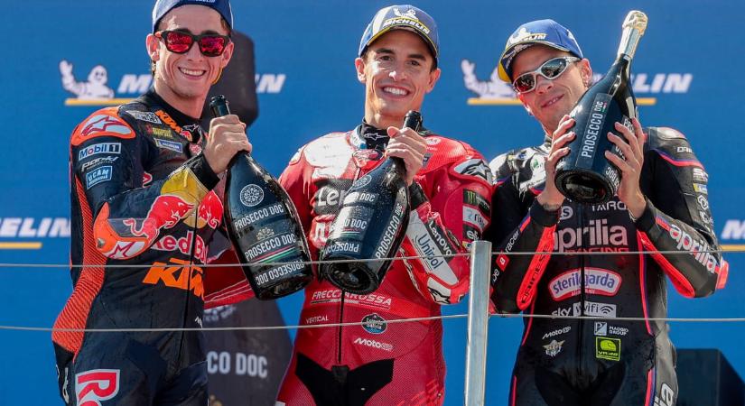 A hatszoros vb-győztes nyerte a MotoGP Magyar Nagydíját