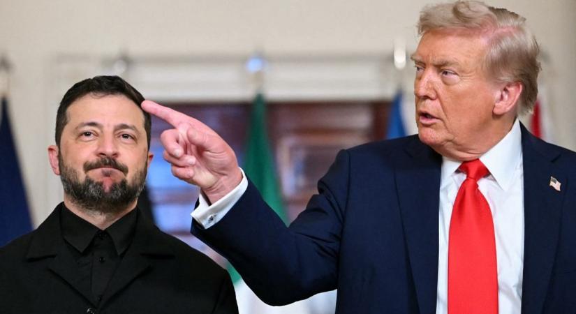 Trump levelet küldött Zelenszkijnek, válaszként az ukrán elnök kijelentette: nem fogja elveszteni a háborút