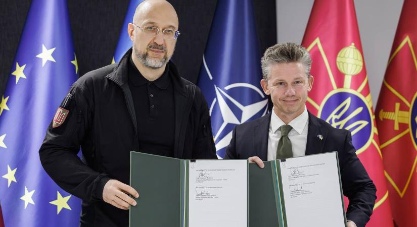Smihal megköszönte Svédországnak az ASC 890-es felderítő repülőgépek átadását Ukrajnának
