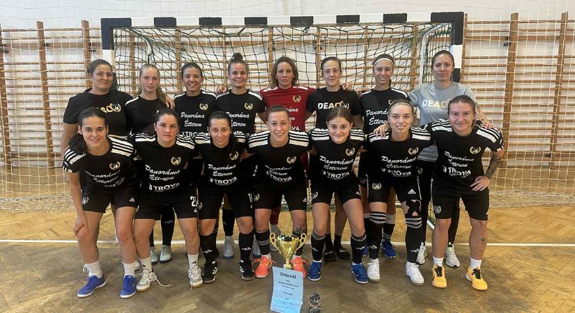 Tornagyőzelemmel hangoltak a bajnokságra a DEAC női futsalosai