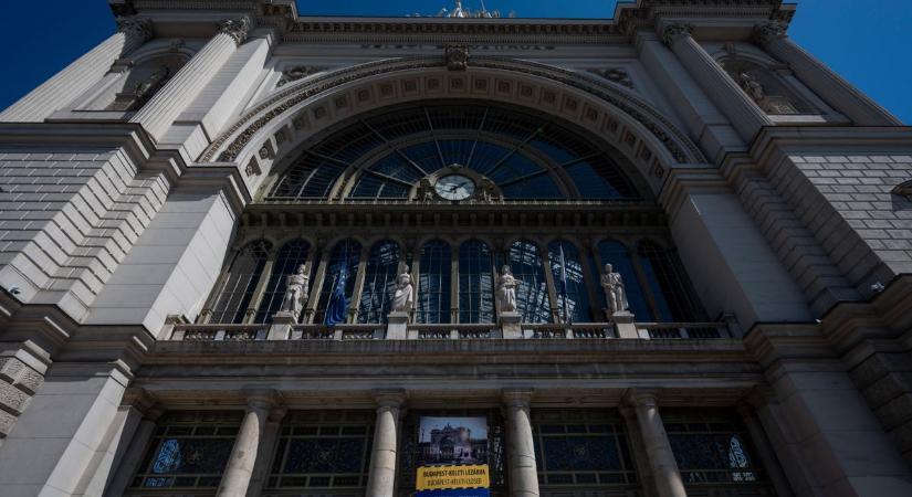 Több mint négymilliárd forintból újul meg a Keleti pályaudvar