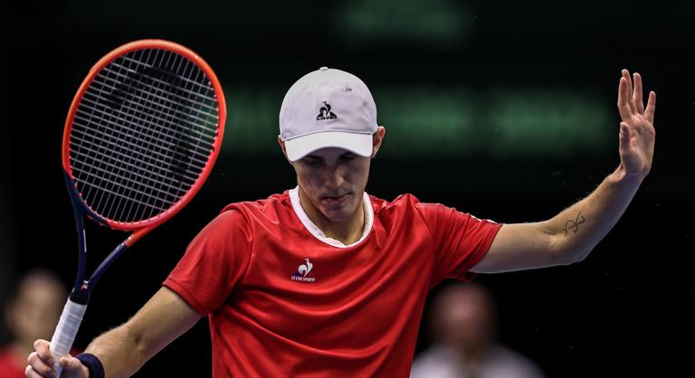 Utolsó pillanatig küzdött, de búcsúzott Piros Zsombor a US Openen