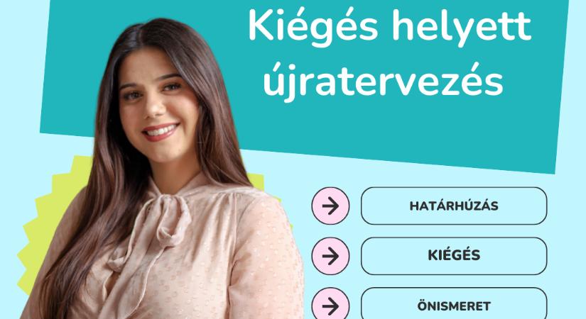 Kiégés helyett újratervezés – hogyan kezdjem új lendülettel a tanévet?