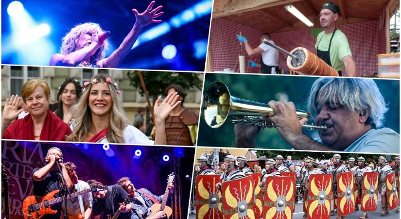Négy nap az ókorban: ízek, illatok, hangulatok a XXIV. Savaria Karneválról - fotók, videók