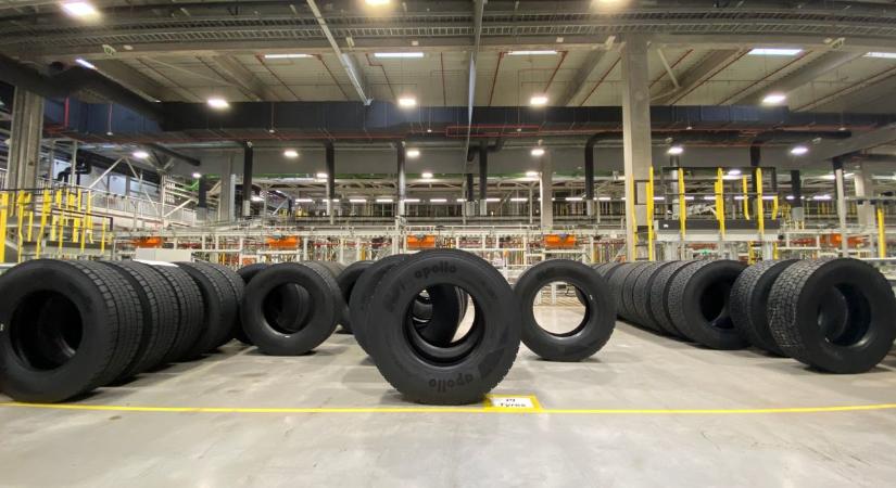 Újabb mérföldkőhöz érkezett az Apollo Tyres: hatalmas fejlesztés Gyöngyöshalászon